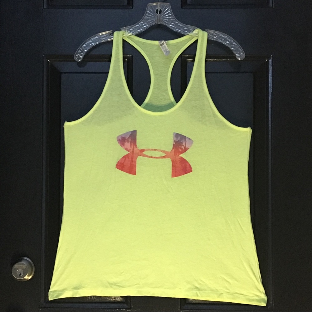 Under Armour Ladies Palm Trees Runners Tank